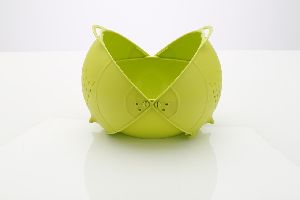 Green Plastic Rice Bowl