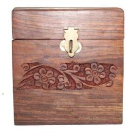 Wooden Coin Box