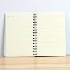 notebook diary