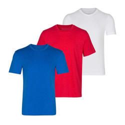 Mens Polyester Round Neck T-Shirt