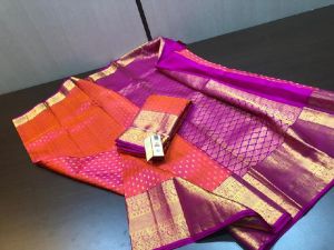 AUTHENTIC KANCHEEPURAM PURE HANDLOOM SOFT PATTU SILK SAREES