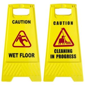 Cleaning Sign Board