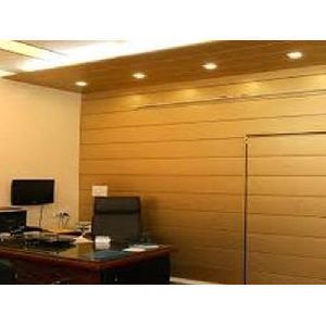 Wooden Modern Office Wall Panel