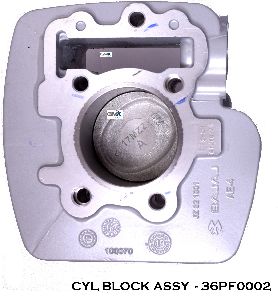 BAJAJ BOXER CYLINDER BLOCK ASSY