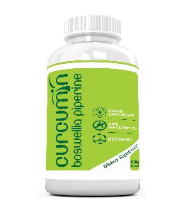 CURCUMIN PIPERINE BOSWELLIA - 90 VEG CAPSULES