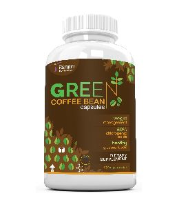 Food Grade Green Coffee Bean Extract - 500 Mg - 90 Veg Capsules
