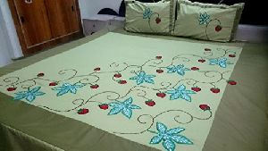 embroidery bed sheet