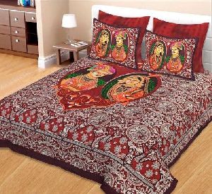jaipuri bed sheet