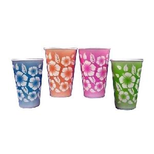 Disposable Printed Glass