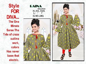 Fancy Cotton Kurti