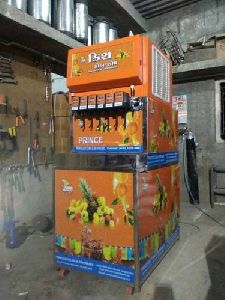 7 Valve Soda Vending Machine