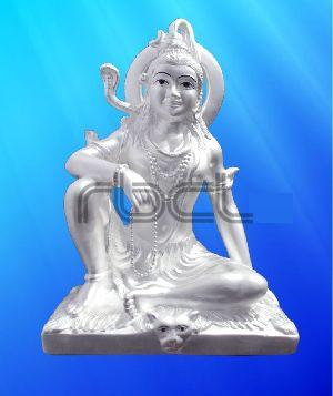 413 Sterling Silver Shivling Statue