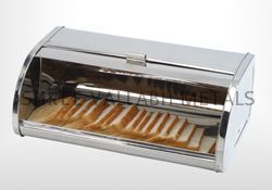 stainless steel bread box