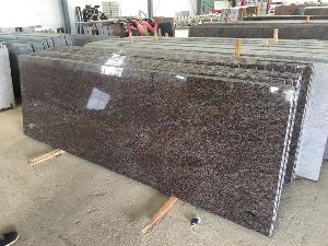 Leather Brown Granite Slabs