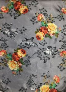 Digital Printed Satin Fabric