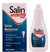 Saline Nasal Moisturizer Drops