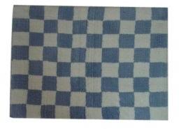 Checked Pattern Bath Mat