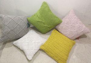 Striped Cushion Cover