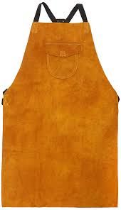 leather welding apron
