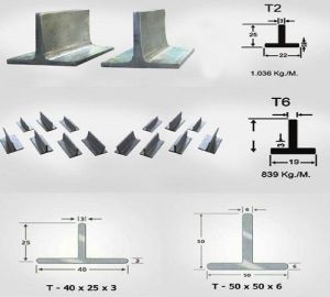 40x40x5 mm Mild Steel Tee Angle