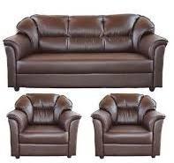 Leather Sofa Set