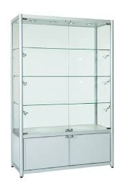 glass door cupboards