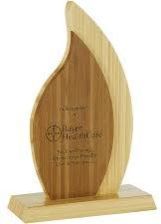 wooden award