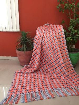 Cotton Acrylic Sofa Throws