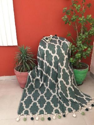 Cotton Acrylic Sofa Throws