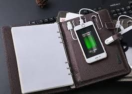 Power Bank Notebook with Pendrive