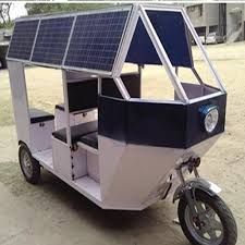 solar rickshaw