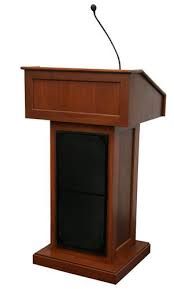 Wooden Podium