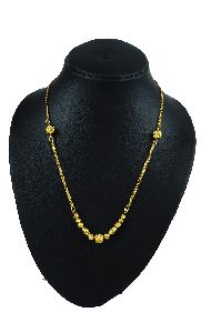 Ankur encased handmade gold plated necklace for women