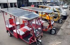 Solar E-Rickshaw