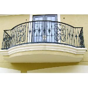 mild steel balcony railing
