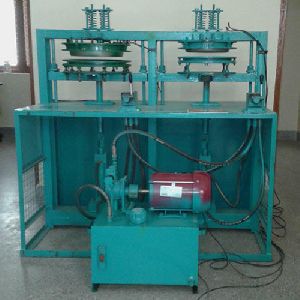 Double Die Hydraulic Paper Plate Making Machine