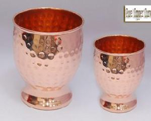 Copper Hammered Tumbler