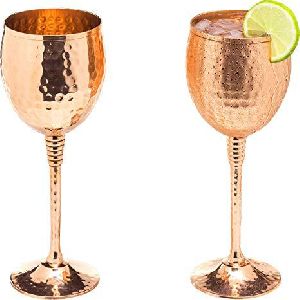 Copper Wine Glasses