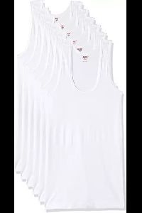 Mens White Sando