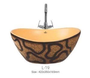 L-19 Designer Table Top Wash Basin