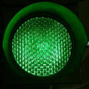 Green LED Traffic Signal Lights