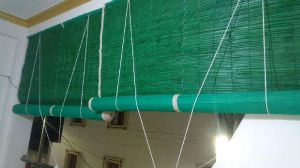 Green Bamboo Blinds