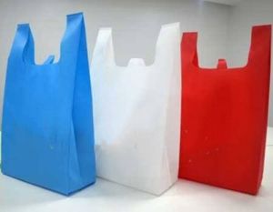 w cut non woven bags