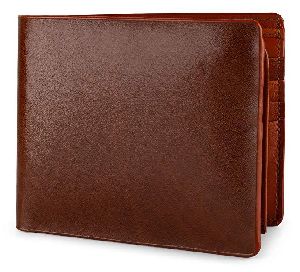 Mens Italian Leather Brown Wallet