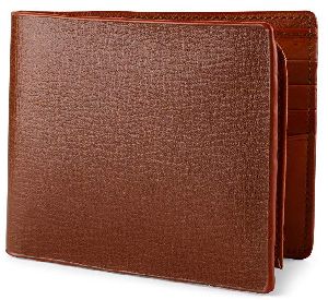 Mens Italian Leather Red Wallet