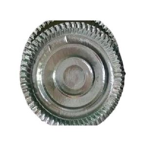 Biodegradable Silver Paper Plate