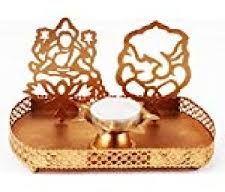 Laxmi Ganesh Tealight Candle Holder