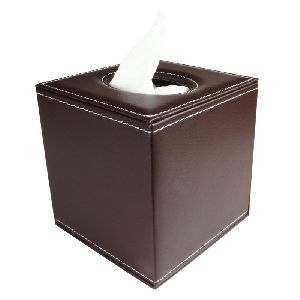 Leather Tissue Box