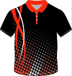 Sublimation Collar T-Shirt