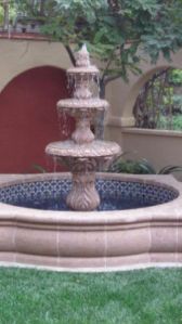 6 Feet Sandstone Fountain